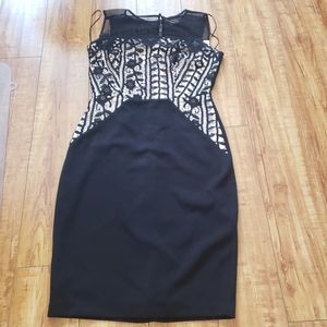 Jax black lace dress